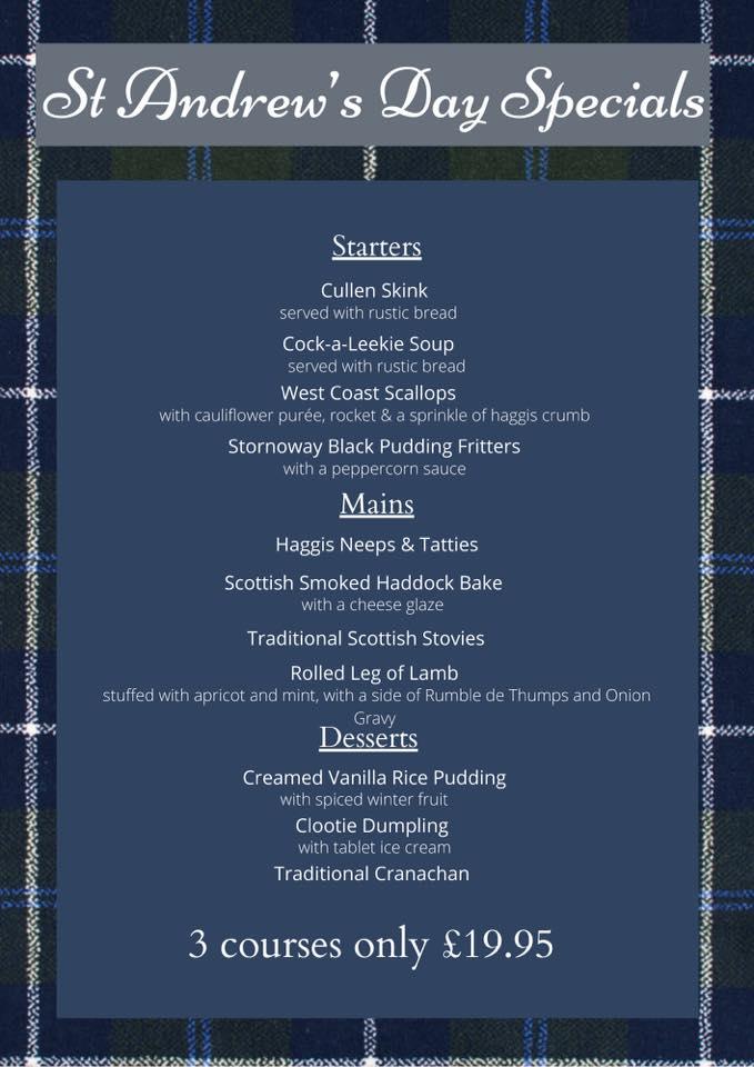 Menu at Esplanade Hotel pub & bar, Port Bannatyne