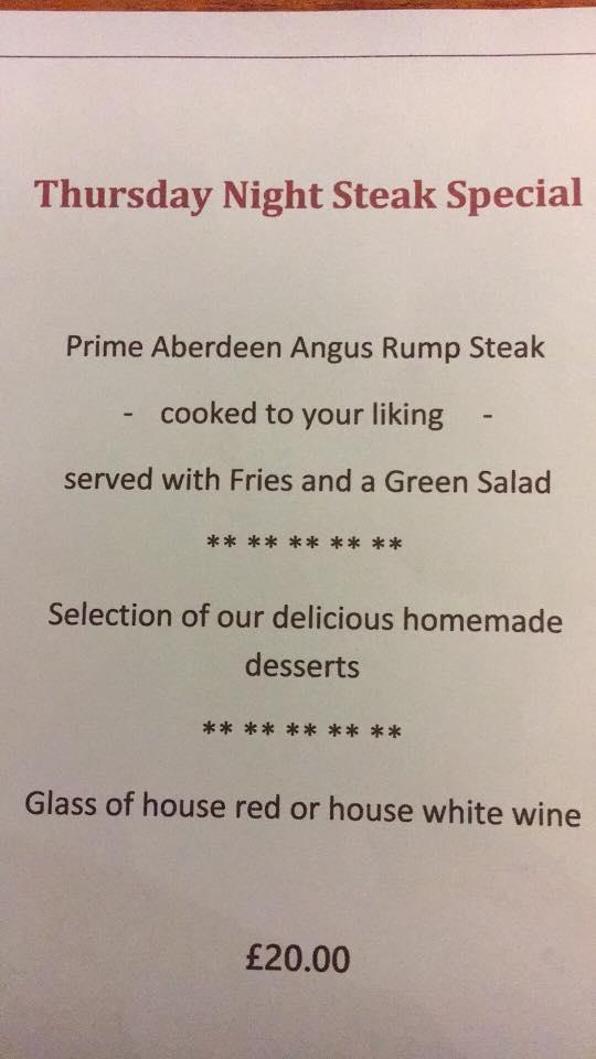 Menu at The Royal Oak Ramsden pub & bar, Ramsden, High St