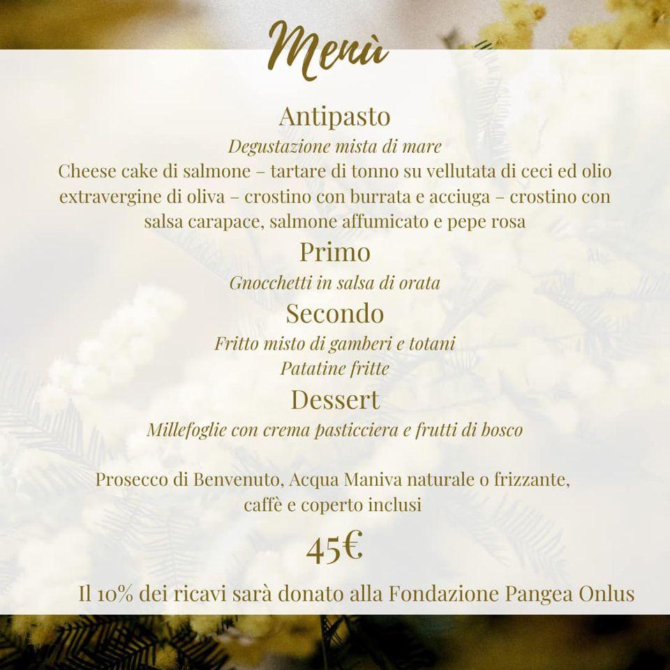 Menu Da Il Romito Ristorante, Livorno, Via Del Litorale