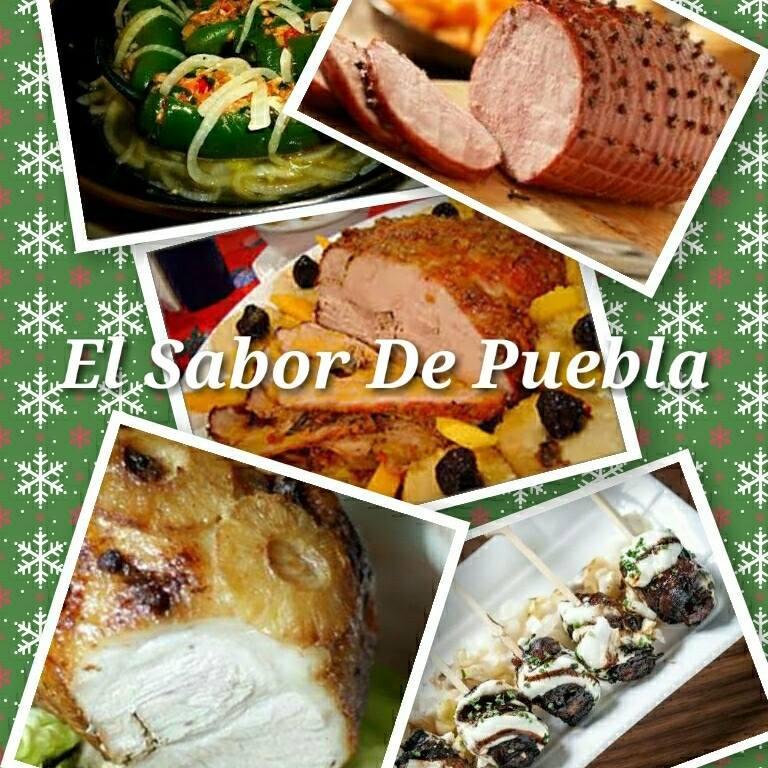Menu at El Sabor De Puebla restaurant, Puebla City, Mercado De Los Sabores Poblanos
