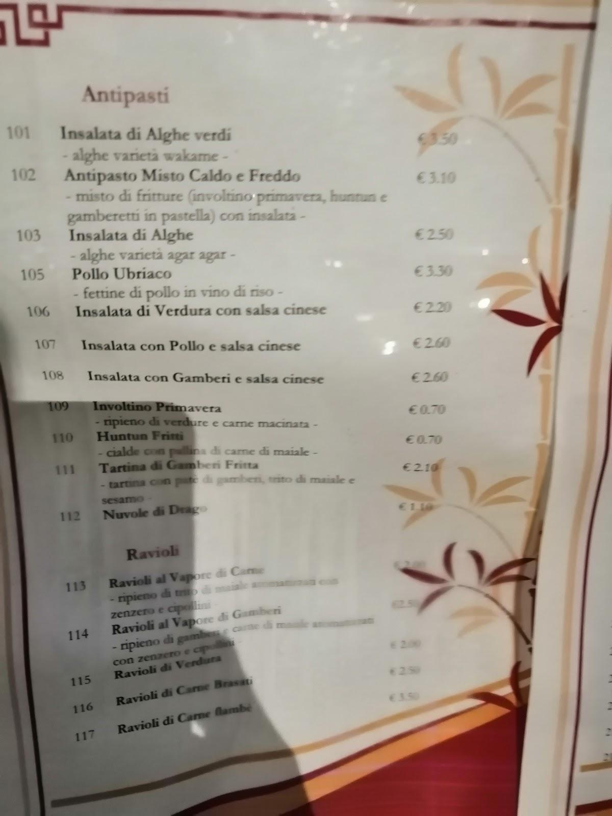 Menu di Ou Hua Di 