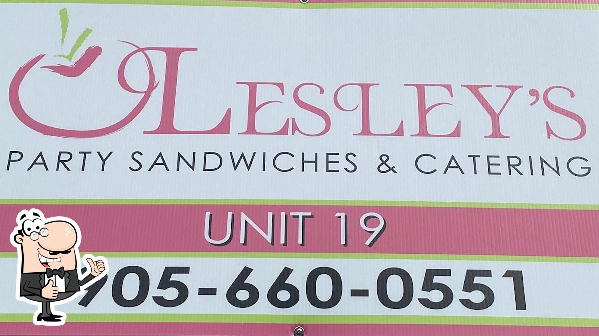 Lesleys Party Sandwiches & Catering in Richmond Hill - Restaurant menu and  reviews