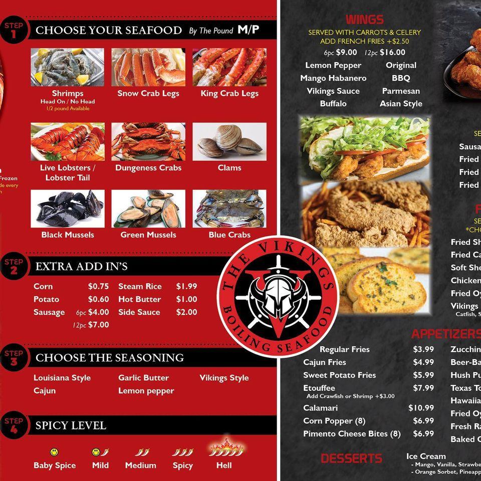 Menu at Top Sushi & Oyster restaurant, Henderson