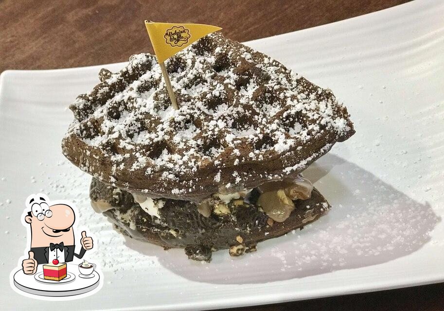 Belgian Waffle cafe, Dubai, Al Mirziban Restaurant menu and reviews