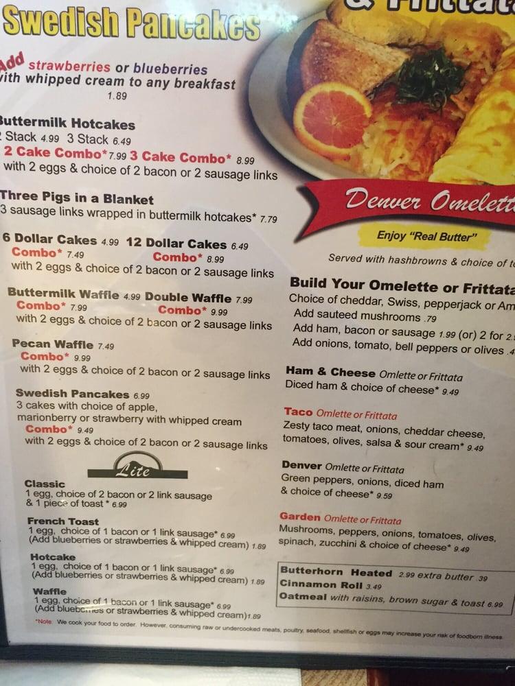 Menu at Hilltop Restaurant & Catering, Bellingham