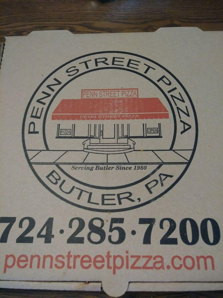 Menu of Penn Street Pizza pizzeria, Butler - reviews and ratings