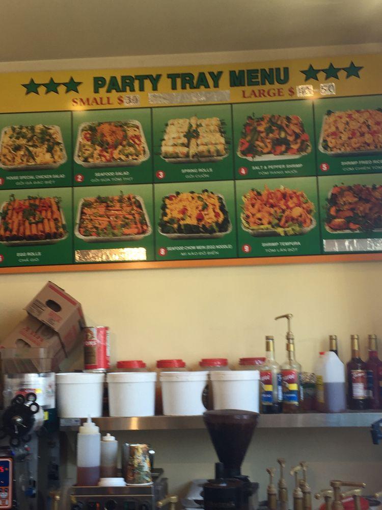 Menu at Boba Tea House pub & bar, Long Beach