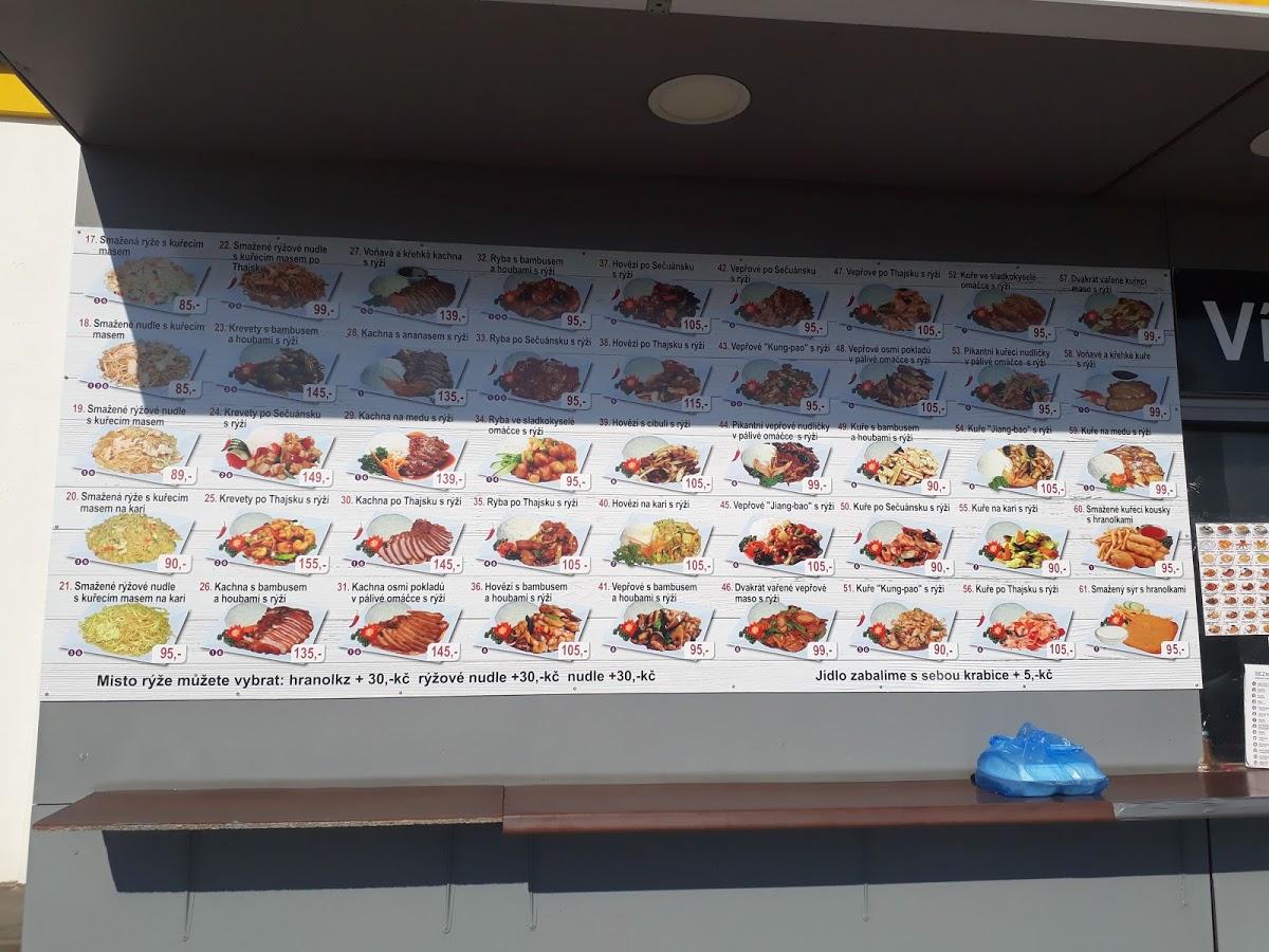 Menu at Wok & Roll, Vestec