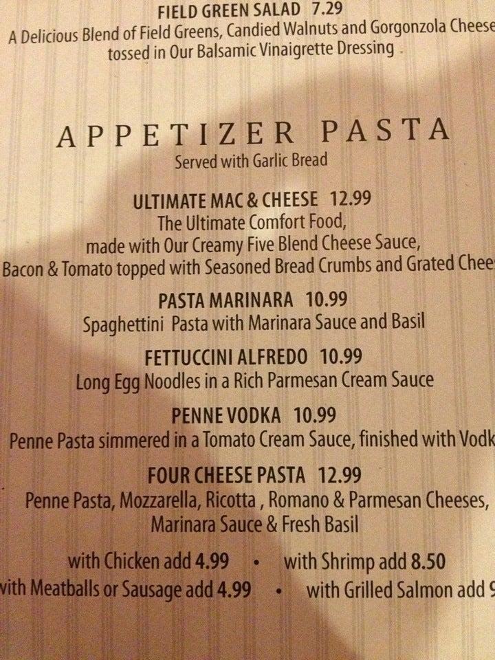 Menu at Tops Diner desserts, East Newark