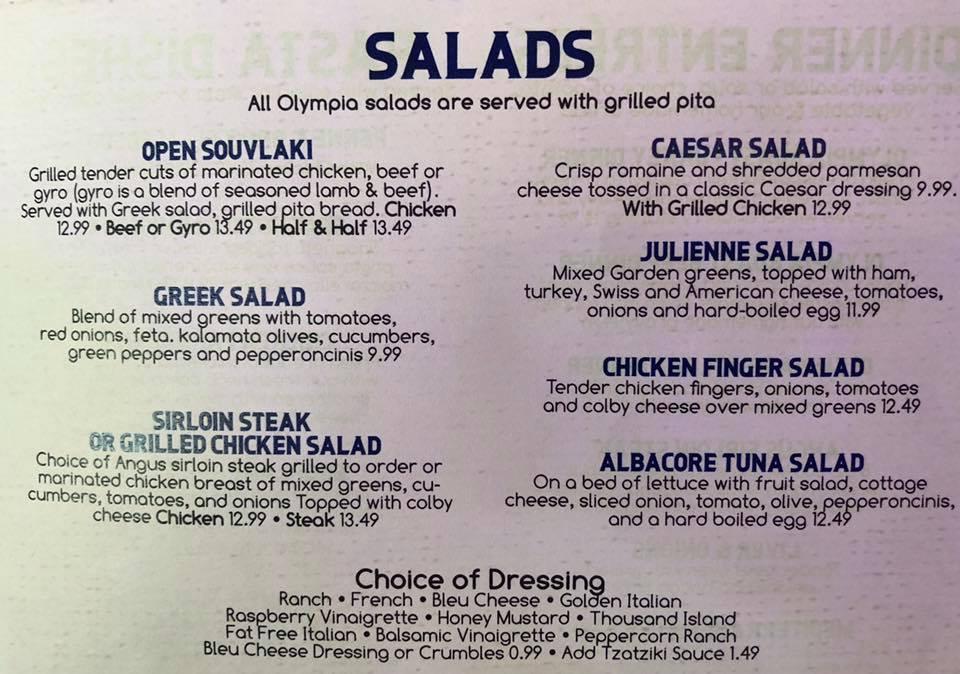 Olympic Restaurant Tonawanda Experience