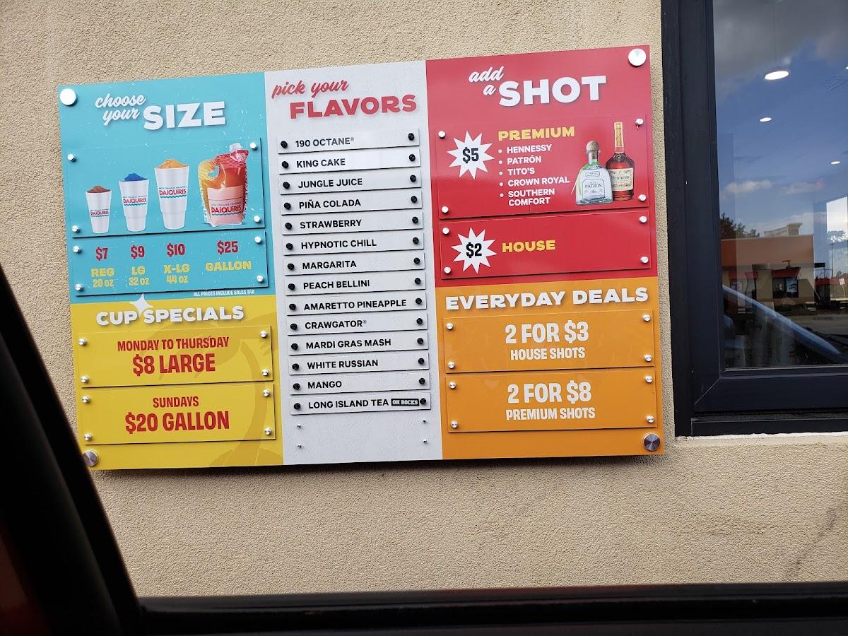 New Orleans Original Daiquiris Juban in Denham Springs Restaurant reviews