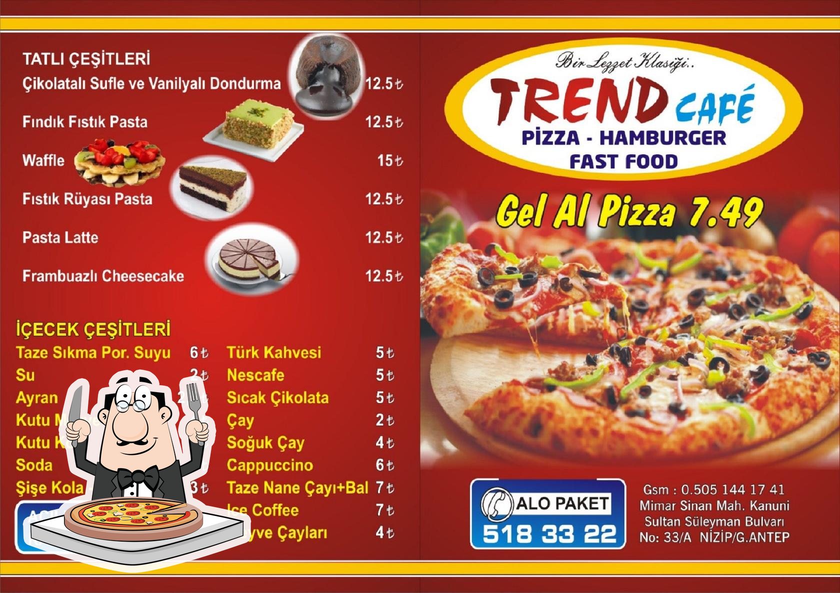 Trend Cafe açık, Nizip Restaurant reviews