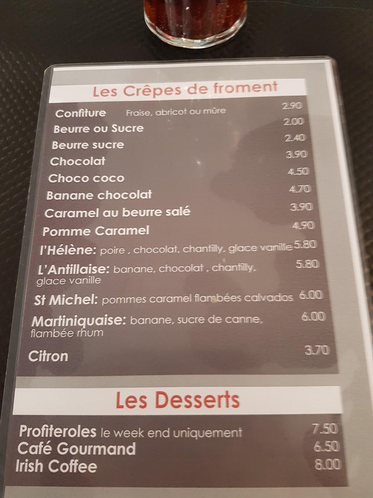 Menu Au La Cantine De L Lot Restaurant La Plaine Sur Mer