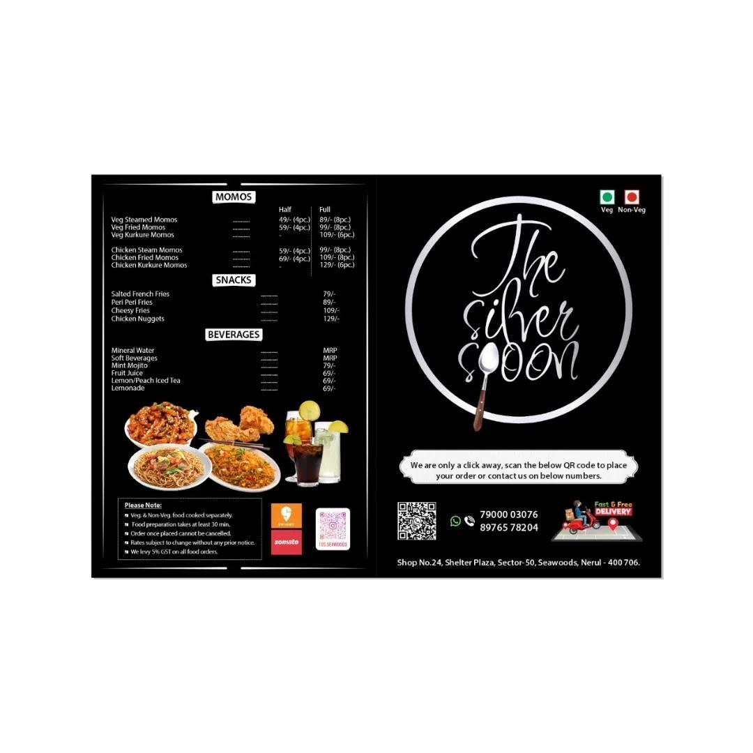 Menu at The Silver Spoon, Navi Mumbai
