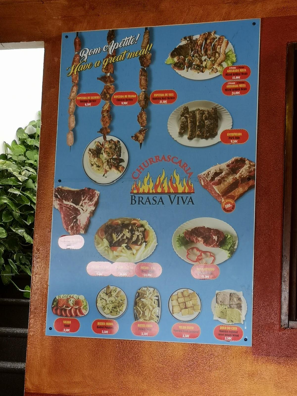 Menu em Churrascaria Brasa Viva, Sao Vicente