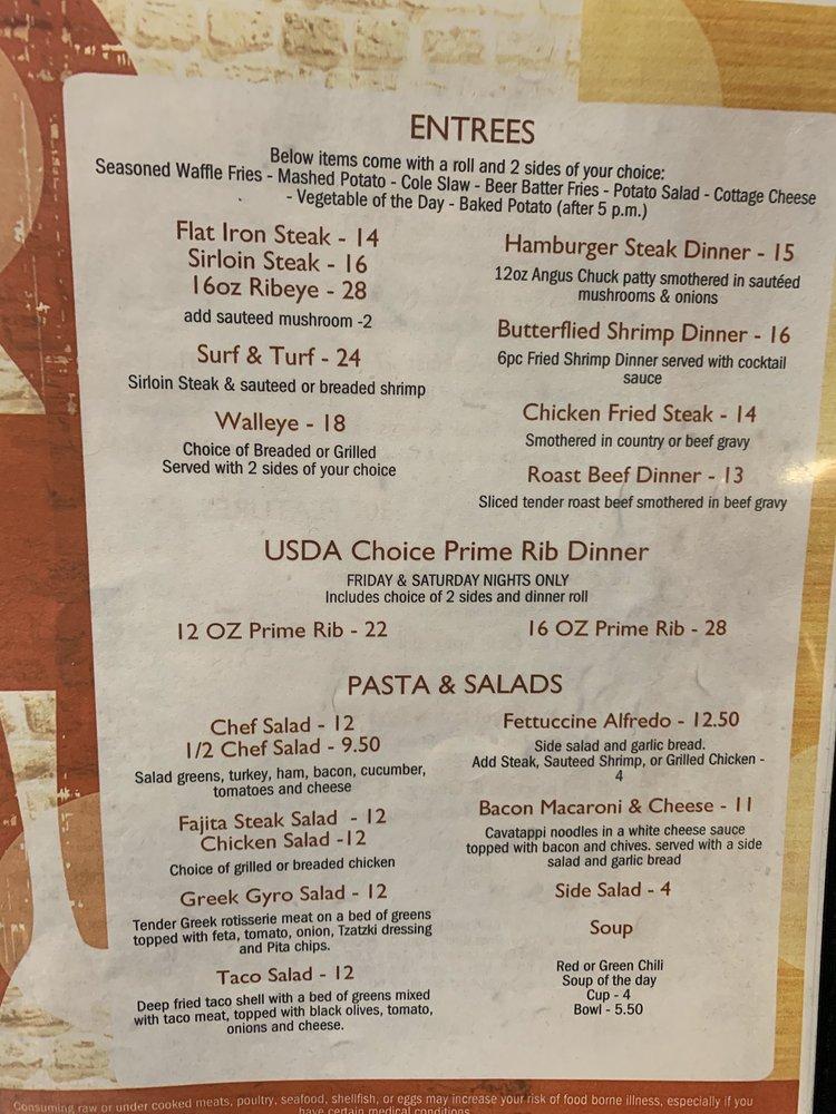Menu at 307 Grill pub & bar, Torrington