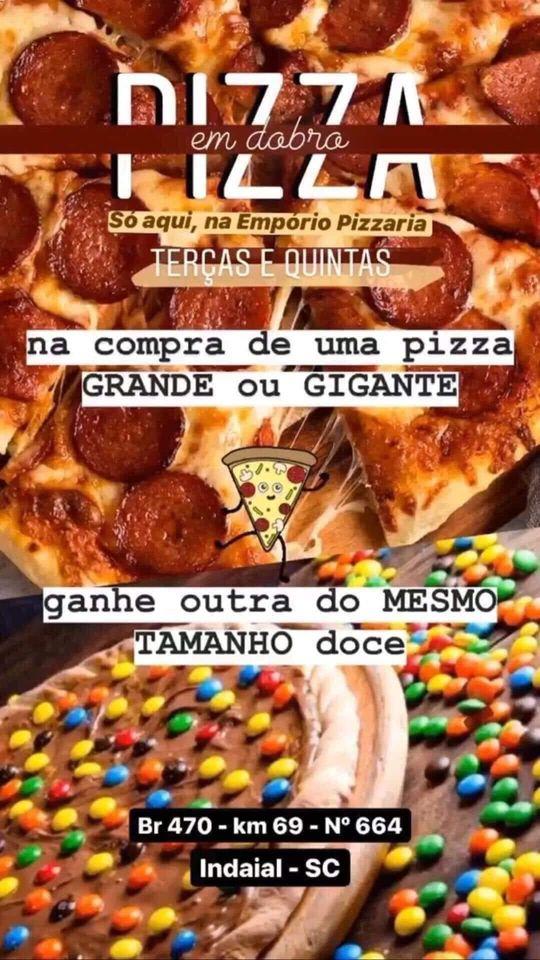 Empório Pizzaria cardápio