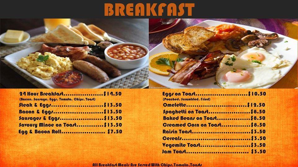 Menu at Willow Tree Truckstop & Roadhouse, Willow Tree