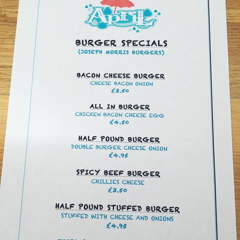 Menu at Franklin's Sandwich Shop fast food, Rugby