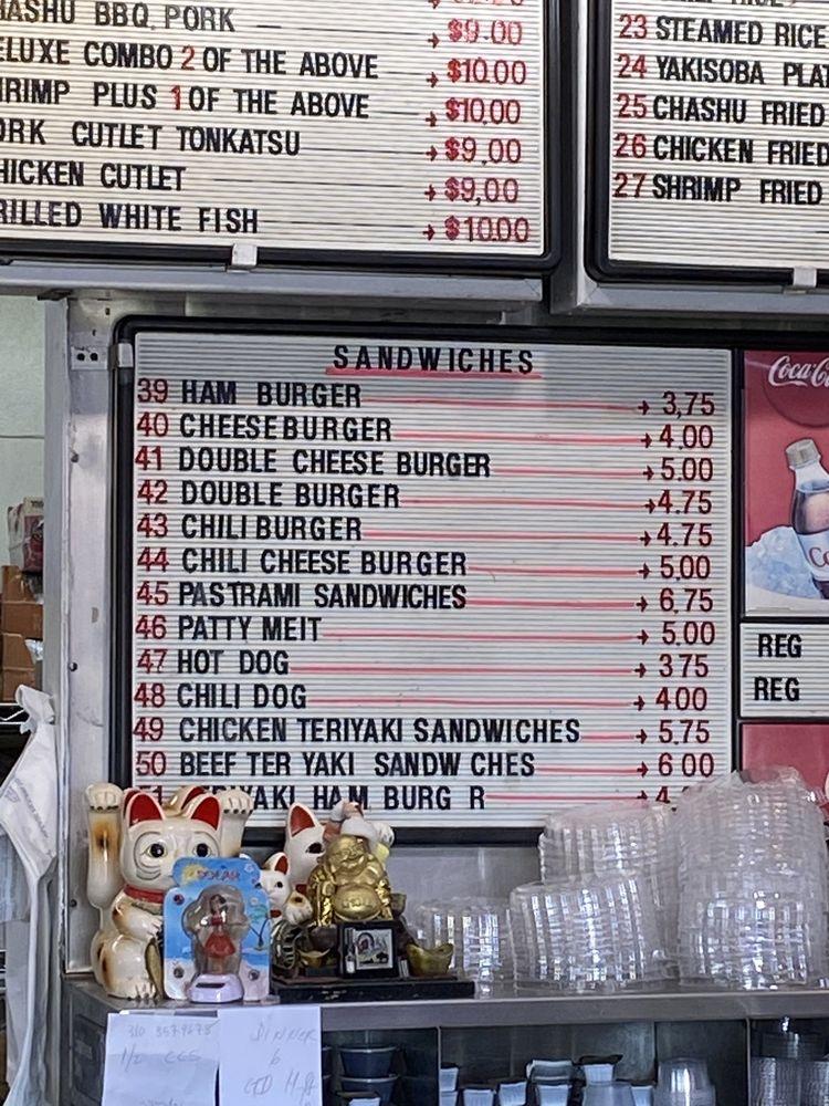 Menu at 3 Brothers Restaurant, Lomita