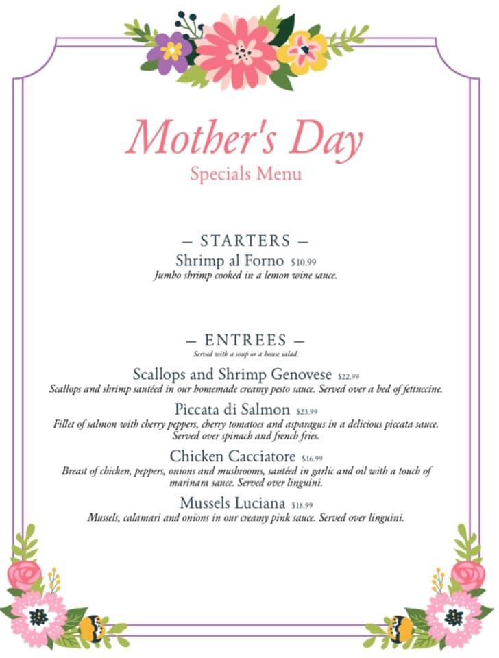 Menu at DiPalma's Restaurant & Pizzeria, Southbury