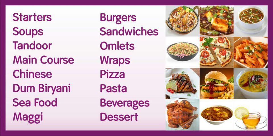 Xcuse Cafe & Restaurant menu