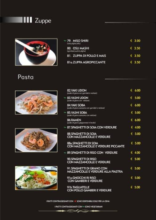 Menu di Sushi Lin 3 