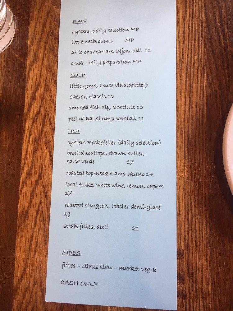 Menu at Lost At Sea pub & bar, Long Beach