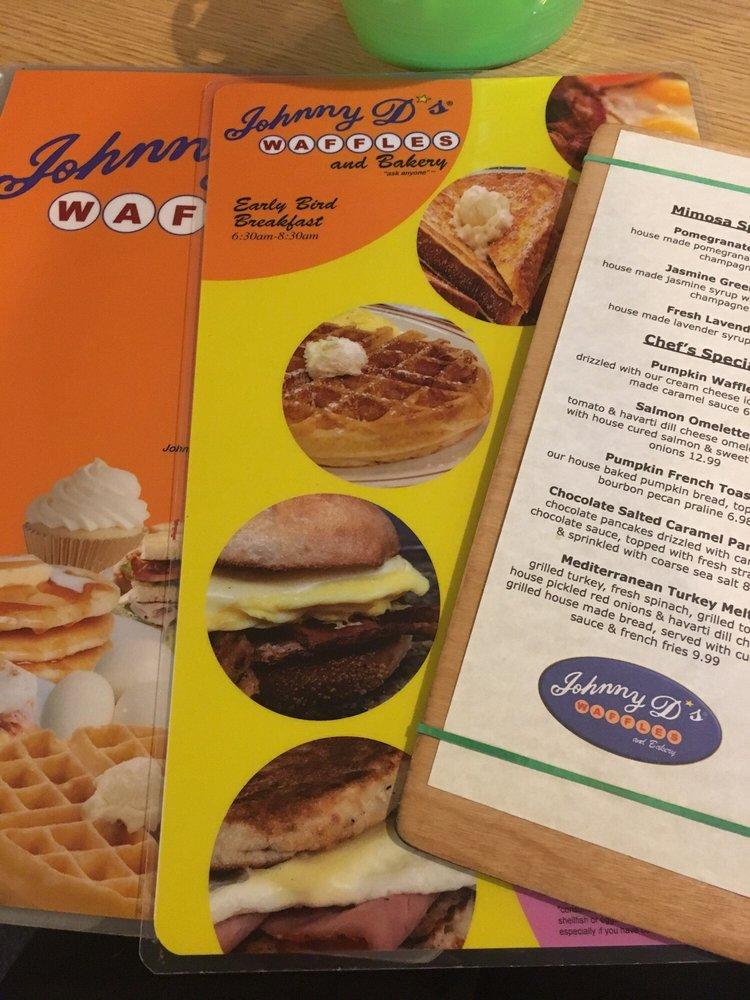 Menu at Johnny D’s Waffles, Myrtle Beach Location restaurant, Myrtle Beach