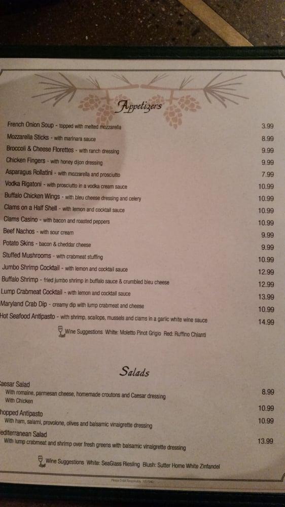 Menu at Plumsted Grill pub & bar, Plumsted Township