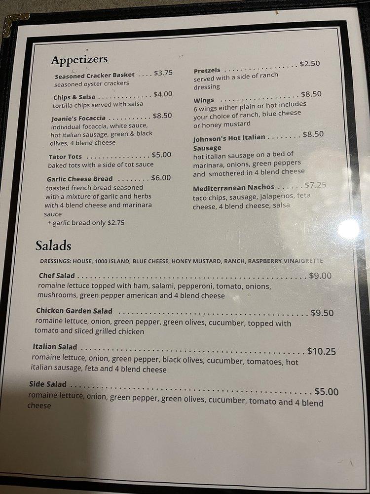 Menu at Cocktails Lounge pub & bar, Fort Wayne