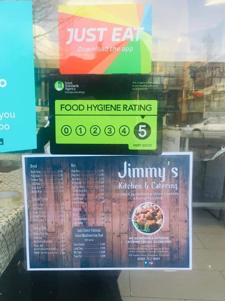 Jimmy’s Kitchen and Catering in Hounslow Restaurant reviews
