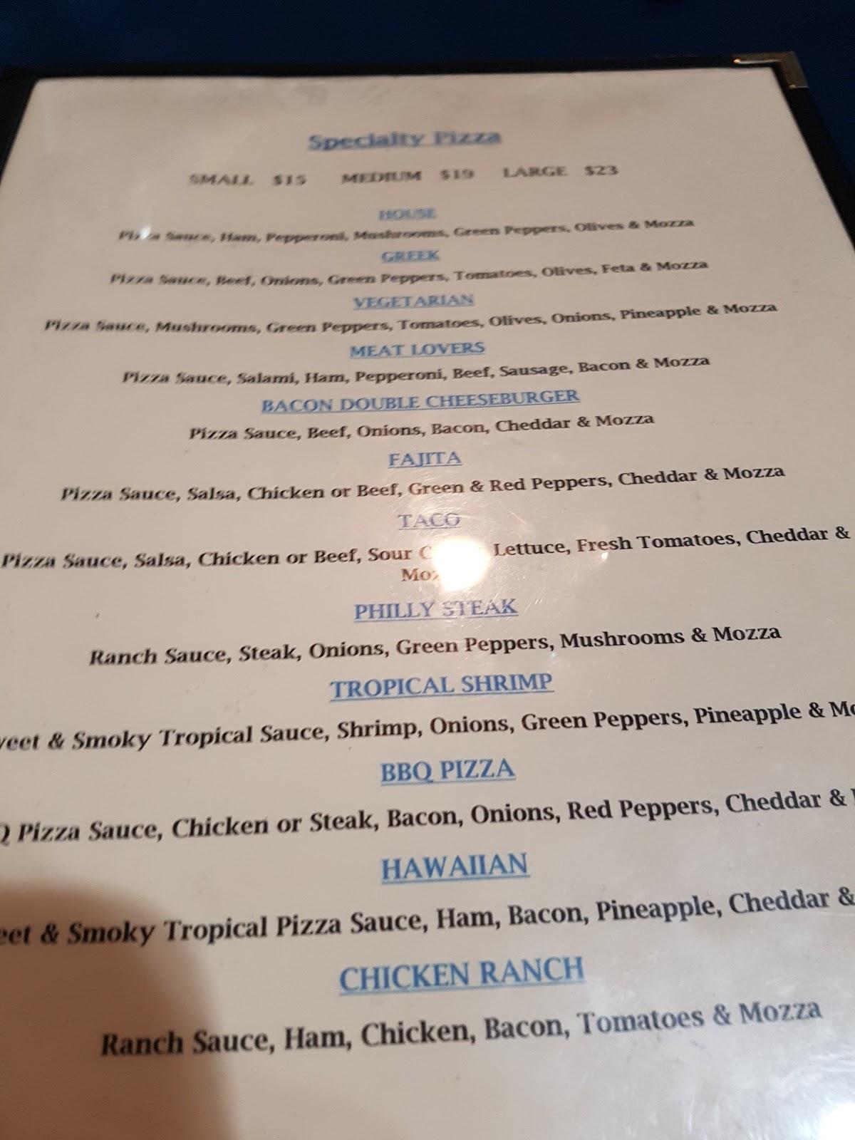 Menu At Little Greek Restaurant, Surrey