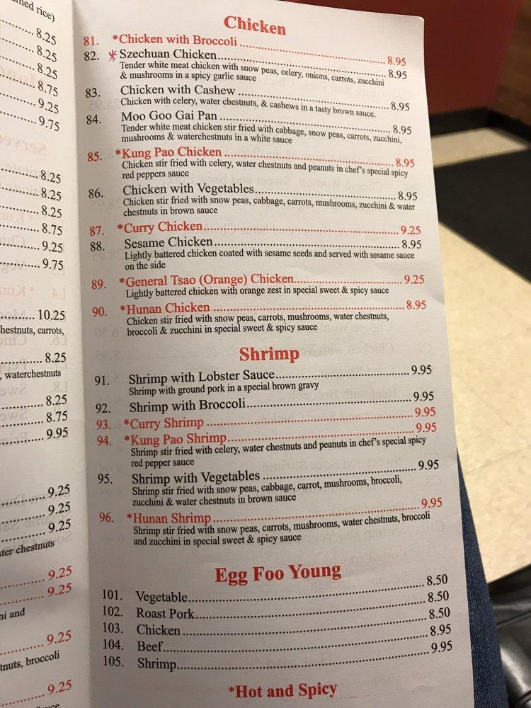 Menu At Chang S House Restaurant Bartlett   R2cc Changs House Menu 2022 08 