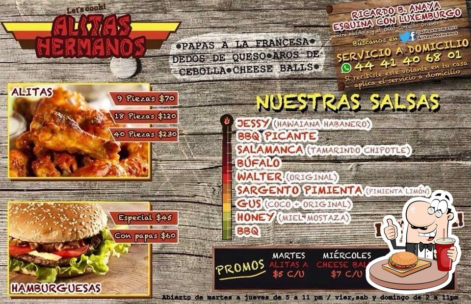 Alitas Hermanos fast food, San Luis Potosi, Av. Ricardo B Anaya -  Restaurant reviews