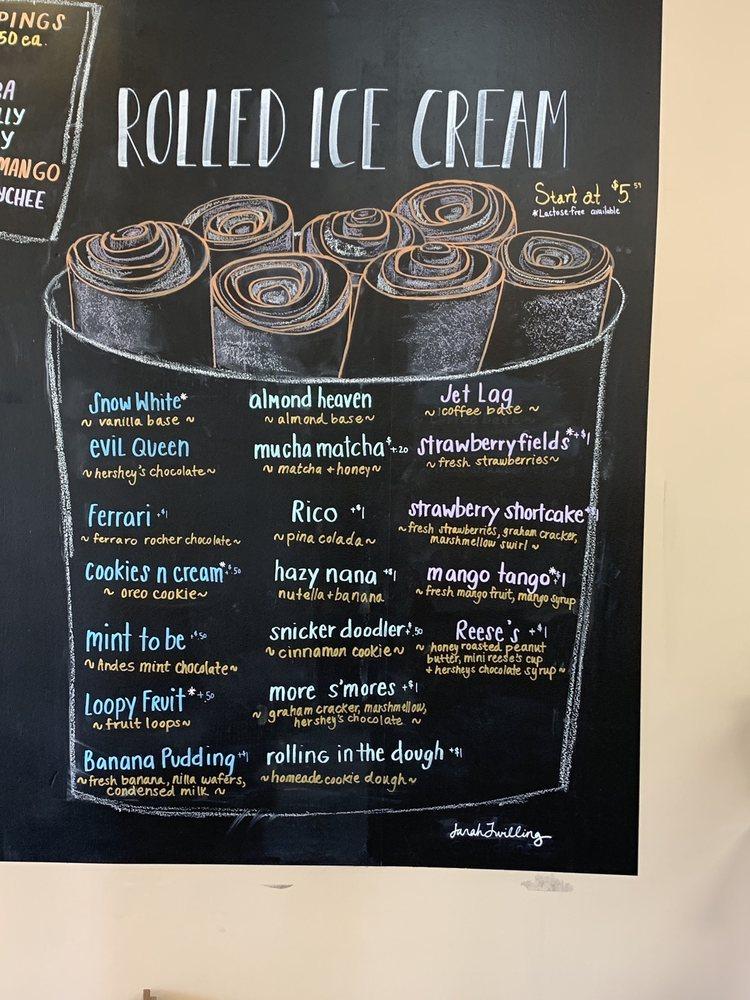 Menu at Around the World Cafe, Charlotte