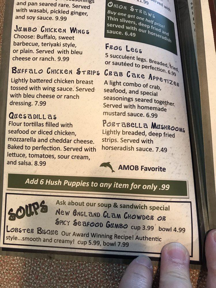 Menu at Anna Maria Oyster Bar Ellenton, Ellenton, 51st Ave E