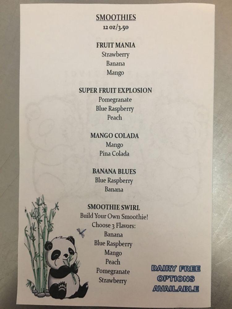Menu at Bamboo restaurant, San Antonio, S Flores St Suite 111