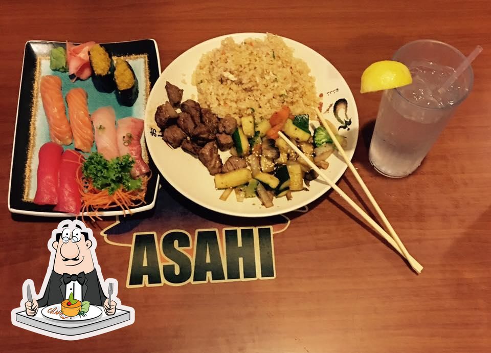 Asahi Japanese Steakhouse, 1364 Vann Dr in Jackson Restaurant menu