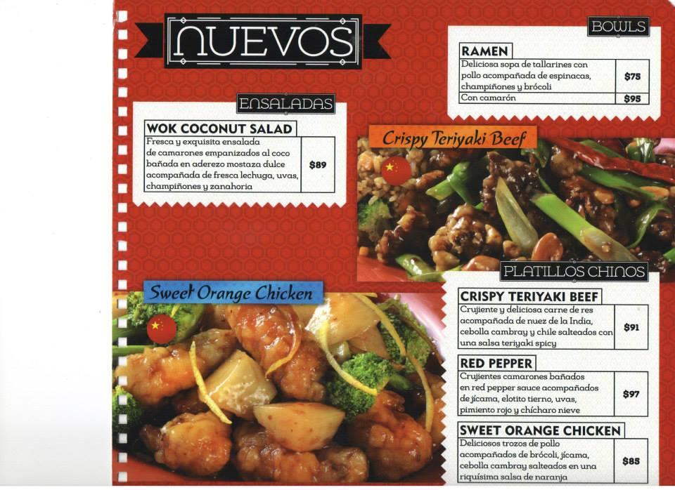 Oriental WOK Tuxtla Poniente restaurant, Tuxtla Gutiérrez Restaurant