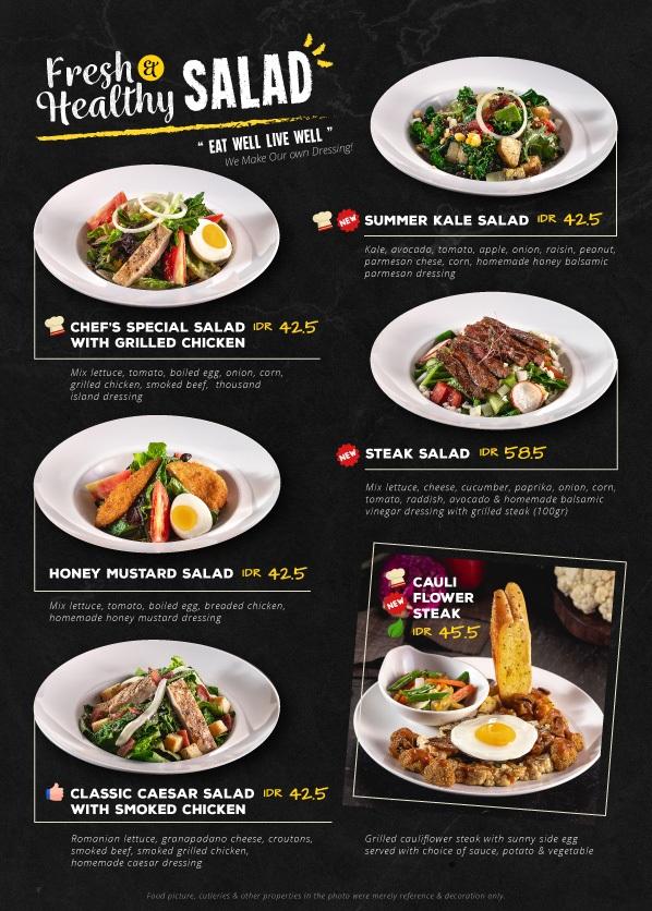 Menu At B'Steak Grill & Pancake BBQ, Bogor