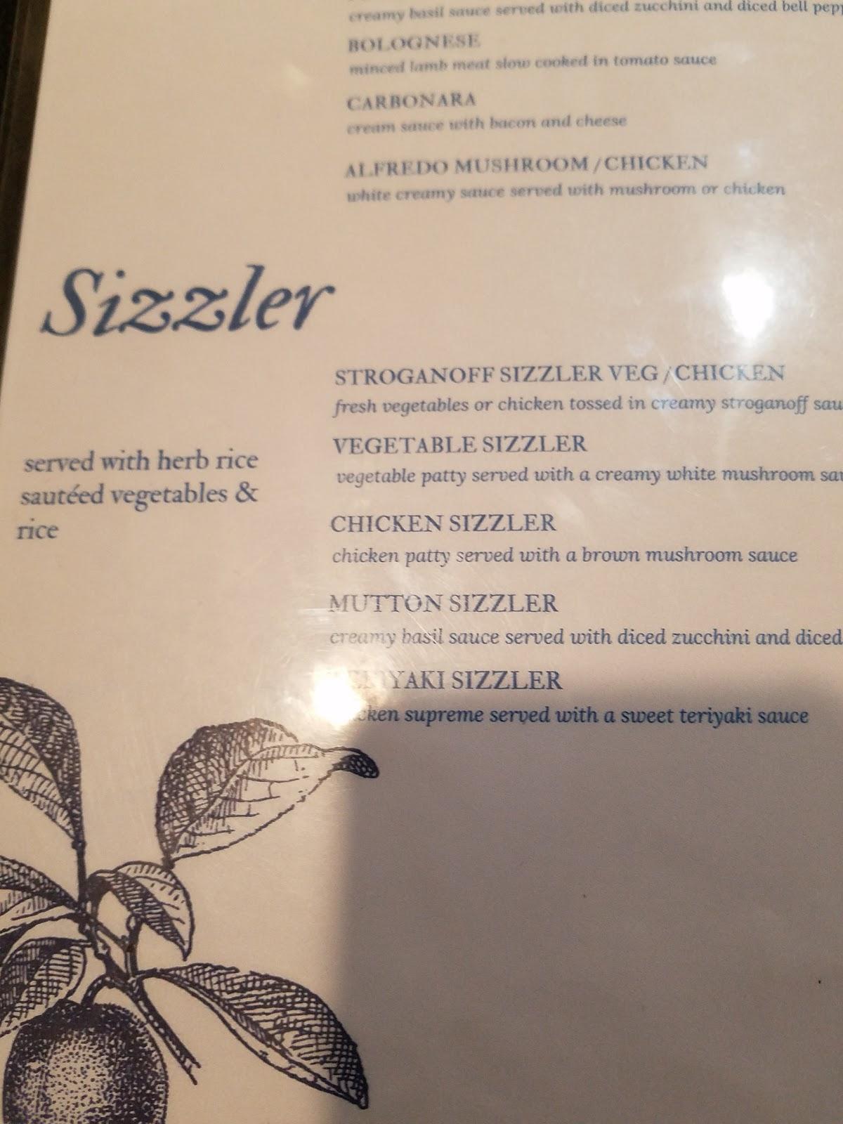 Menu at The Corner House Restaurant & Bar, Manali