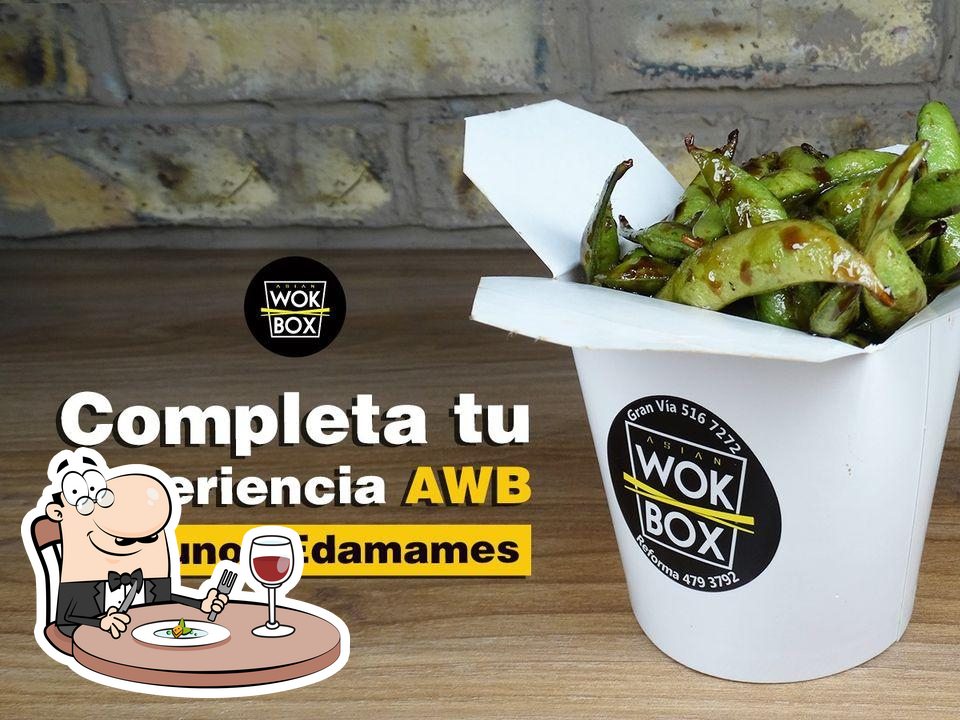 Asian Wok Box Gran Via, Mexicali carta y opiniones del restaurante asiática