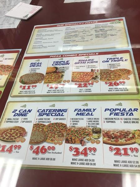 Menu At Popular Pizza Pizzeria, Brampton, 860 N Park Dr