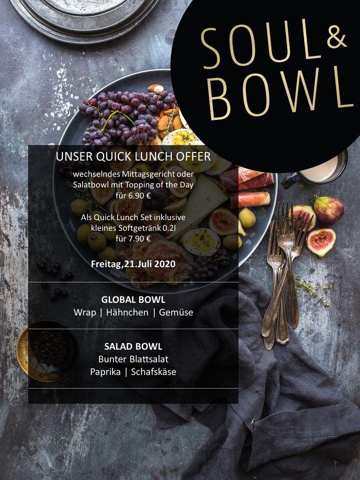 Speisekarte von Soul & Bowl restaurant, Schweinfurt
