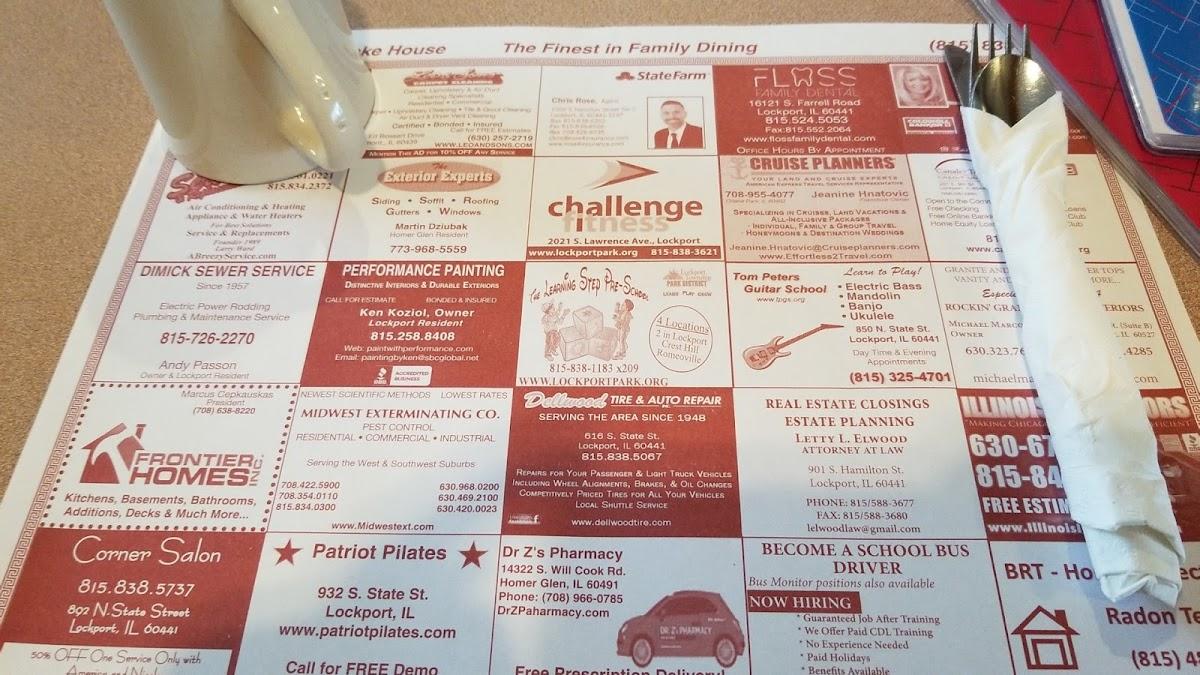Menu at Anthony's Pancake House & Restaurant, Lockport