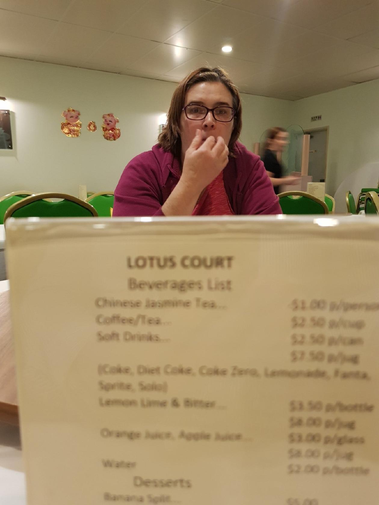 Menu at Lotus Court Restaurant Woodvale, Woodvale