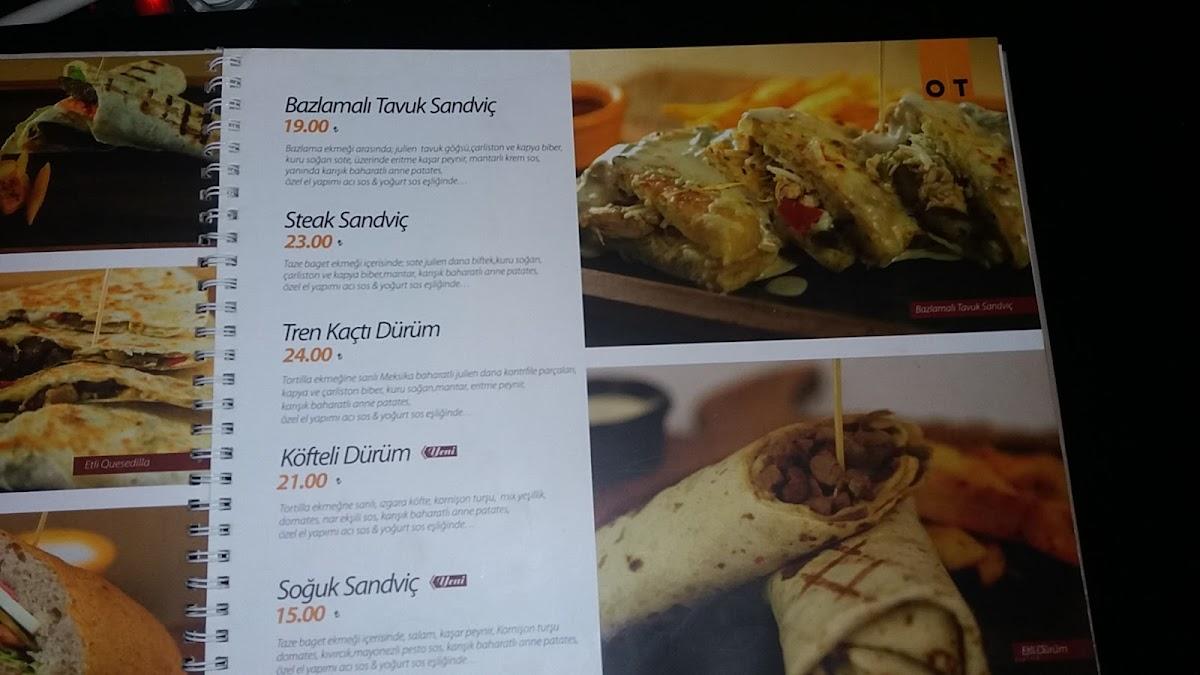 Menu at Rock N Rolla, Istanbul, Barbaros Blv. No:65
