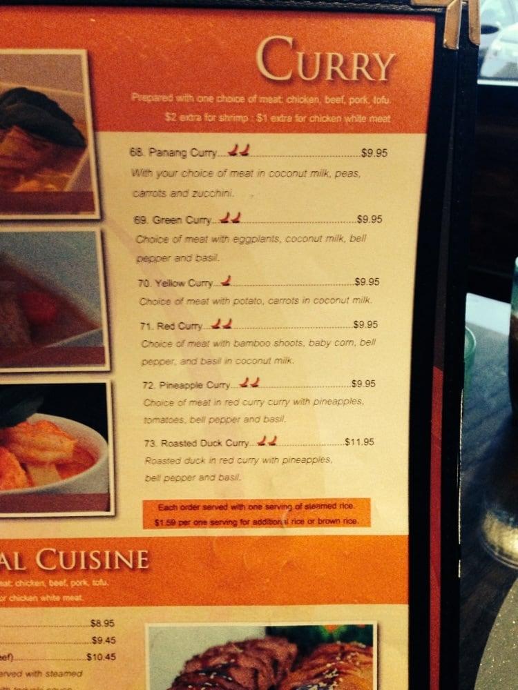 Menu At Tasty Thai Pub Bar Modesto Floyd Ave 105   R2e5 Tasty Thai Menu 2022 09 7 