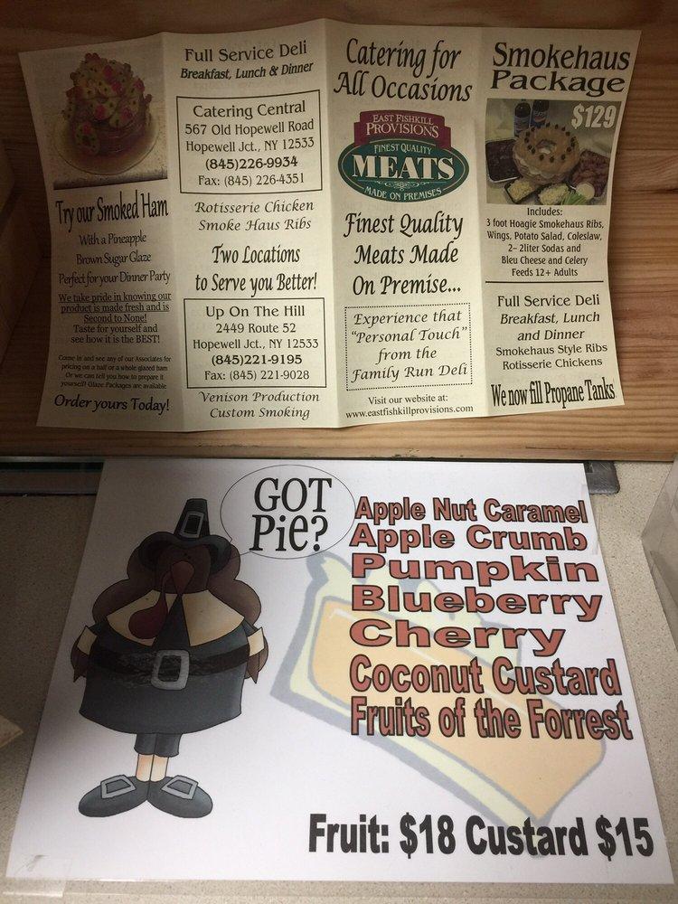 Menu at East Fishkill Provisions Smoke Haus & Deli BBQ, Hopewell
